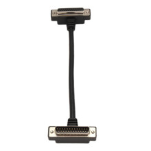 Down Angled Low Profile DB25 Male to Female Extension Cable Right Angled Slim DB25Pin Changer Connector Printer Cable