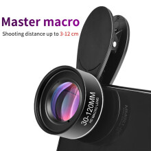 4K HD Phone Lens 30-120mm Macro Lens Long-Distance Shot CPL Star Filter Mobile Phones Accessories