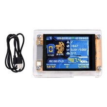990KH/S NMMiner NerdMiner Verbessertes Harshrate 2,4 Zoll Display Bitcoin Crypto Solo Lottery Miner NerdMiner