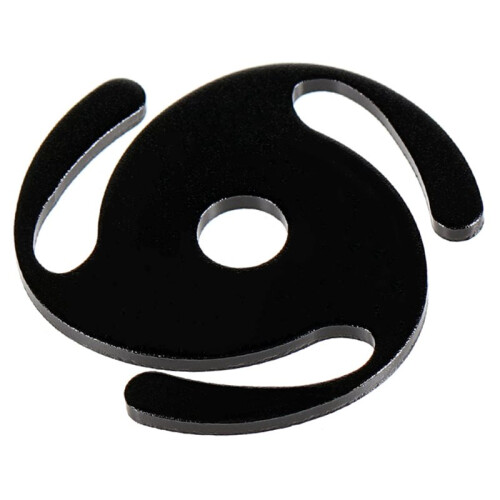 45 RPM Record Adapter Insert Solid Aluminum 45 Adapter for 7 Inch Vinyl Record Turntables