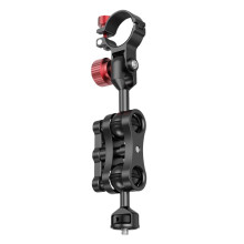 Diving Flashlight Holder Mount for Underwater Photography Dia 30-32mm Adjustable Torch Clip 1-Inch Adapter