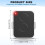 3pcs 2 Channels 433.92MHz Rolling Code Gate Remote Control - Replacement for ON1E,ON2E,ON4E -for Gate and Garage Engines 6