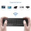2.4G Wireless Remote Control with Keyboard MX3 Intelligent Remote Control Backlight for Set-Top Box  TV 5