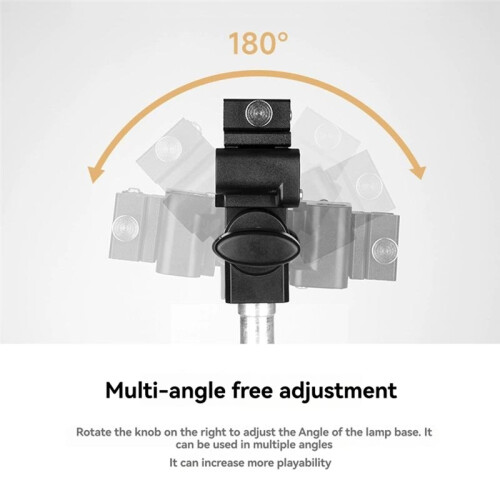 Adaptateur de Flash de Type E, Déclencheur de Griffe, Support de Parapluie Pivotant, Support D'Éclairage pour Éclairage Photographique. 1