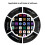 Dual Knob Keyboard with RGB Lights Reverse Direction Knob Single-Button  Keyboard Customizable Volume Knob 6