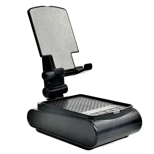 Lazy Bracket Support Portable Wireless Speaker Phone Holder Stand with  Speaker Adjustable Tablet Desktop Live