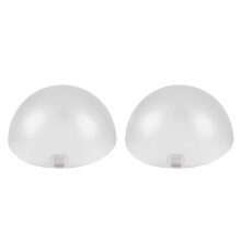 2X Dome Diffuser Compatibel voor H200R AK-R11 Ronde Flitskop V1 Flash Serie V1-S V1-N V1-C AD200 Pro AD200