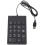 3X  USB Wired Numeric Keypad Numpad 18 Keys Digital Keyboard for Accounting Teller Laptop Windows Android (Black) 2