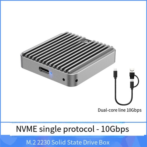 2330 Solid-State SSD Enclosure 10Gbps for NVMe Single-Protocol ExternalPortable Hard Drive Enclosure Type-C 3.2 1