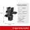 Adaptateur de Flash de Type E, Déclencheur de Griffe, Support de Parapluie Pivotant, Support D'Éclairage pour Éclairage Photographique. 5