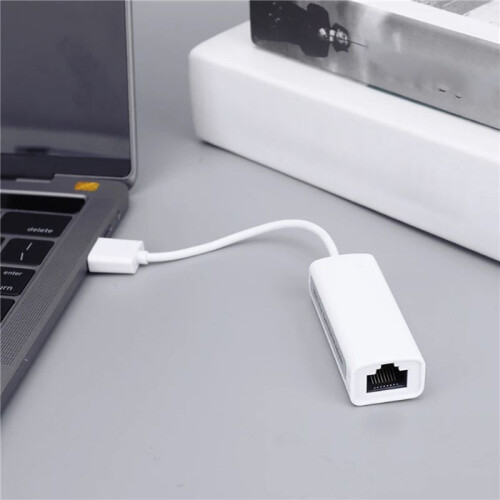 10X Network Card USB Type-C to Rj45 100M Driver-Free Network Card Converter Network Cable Adapter Ethernet Adapter A 2