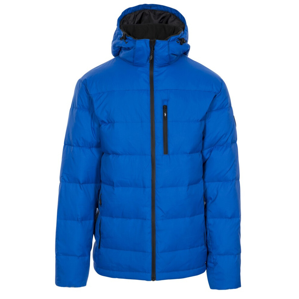 Trespass Men's Blue Orwell Down Jacket - Xxs - 25% Polyamide Pu/25% Polyester/25% Down/25% Feather - Image 3