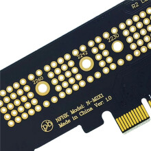 5X M.2 NVME SSD NGFF to PCIE 3.0 X4 Adapter PCIE M2 Riser Card Adapter Support 2230 2242 2260 2280 Size NVMe M.2 SSD