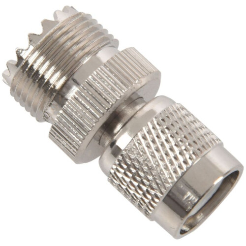 20X TNC-Stecker auf PL259 UHF-Adapterbuchse, Silber 2