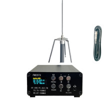 FM25TX 2.5W FM Transmitter Stereo, Audio Playback and Transmission Function MP3 Wireless Player EU Plug