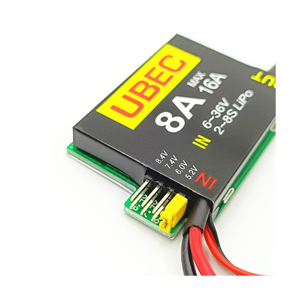 2S-6S 6-36V DUAL UBEC 8A /16A 5.2/6.0/7.4V/8.4V Servo Separate Power ...