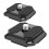 2pcs 38mm Square Arca Type Quick Release Plate Micro Single Camera Base Universal Model 2