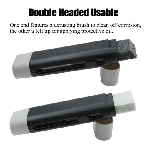 Dual- Guitar String Cleaner Derusting Pen, Omnipotent String Maintenance Tool for Guitar,Other String Instruments 2