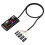 Internet Cafe Computer Desktop Aluminum  Button External PC Power  Reset Button with USB Port LED Indicator 1