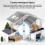 Tuya Zigbee Light Sensor Luminance Detector Sensor  Home Automation App Control Tuya Light Detector 7