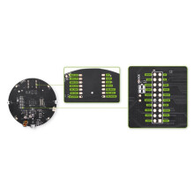ReSpeaker XMOS XVF3800 mit XIAO ESP32S3 - KI-Gestütztes 4-Mikrofon-Array für Klare Sprachwiedergabe Auch in Lauter Umgebung