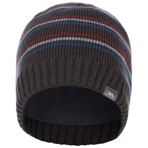 Trespass (One Size, Dark Grey) Trespass Mens Ray Beanie Hat 1