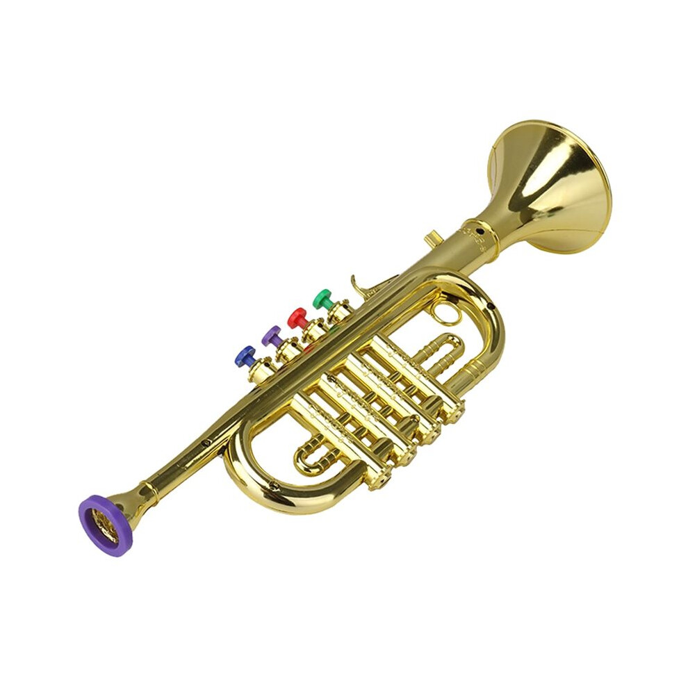 Tauoh Educational Toy Trumpet For Kids Realistic Sound Simulation Pretend Instrument