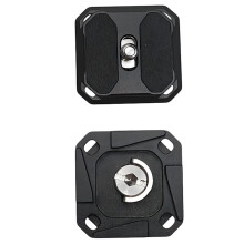 2pcs 38mm Square Arca Type Quick Release Plate Micro Single Camera Base Universal Model