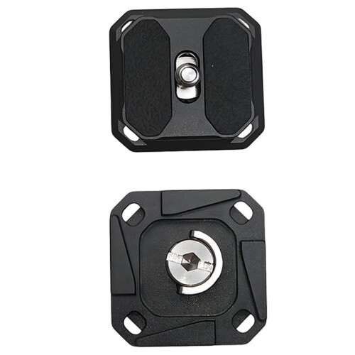 2pcs 38mm Square Arca Type Quick Release Plate Micro Single Camera Base Universal Model