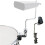 Snare Drum Cowbell Clamp Kit Cowbell Mount Bracket Drum Accessory for Enhanced Musical Performance and Stability 3