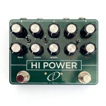 HI POWER Overload Distortion Single-Block Effectpedaal Colorsound Power Boost Effectpedaal