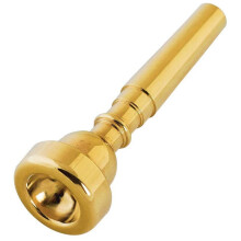 Trompetmondstuk 7C 5C 3C Trompetmondstukset Vervangende Accessoires voor Muziekinstrumenten (3-Pack) Goud