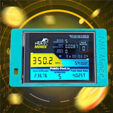 355KH/S NerdMinerV2 Solo Miner 2,8 Zoll  Display Bitcoin Krypto Solo Lottery Miner BTC Miner für Zuhause B