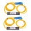 2X Ftth SC UPC 1X2 Plc Singlemode Fiber Optical Splitter Fbt Optical Coupler 1