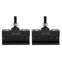 2X 250-002 Quick Tool Change Holder Turning Facing Lathe Parting Blade