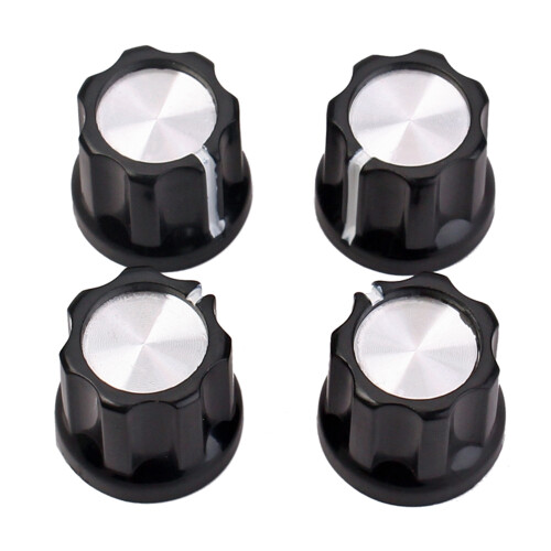 Perilla de Control de PotencióMetro Negro de 10 Uds. 2