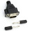 5X VGA Virtual Display Adapter Male Dummy Plug EDID Headless  Emulator Lock Plate 7