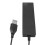 2X Ultra Mince Hub USB 4  USB 2.0 Hub Noir 6