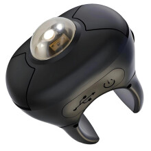 Trackball-Fingerringmus 2.4G+ Trådlös Fjärrkontrollmöss för Kort Video/PPT/Fordonsskärm A