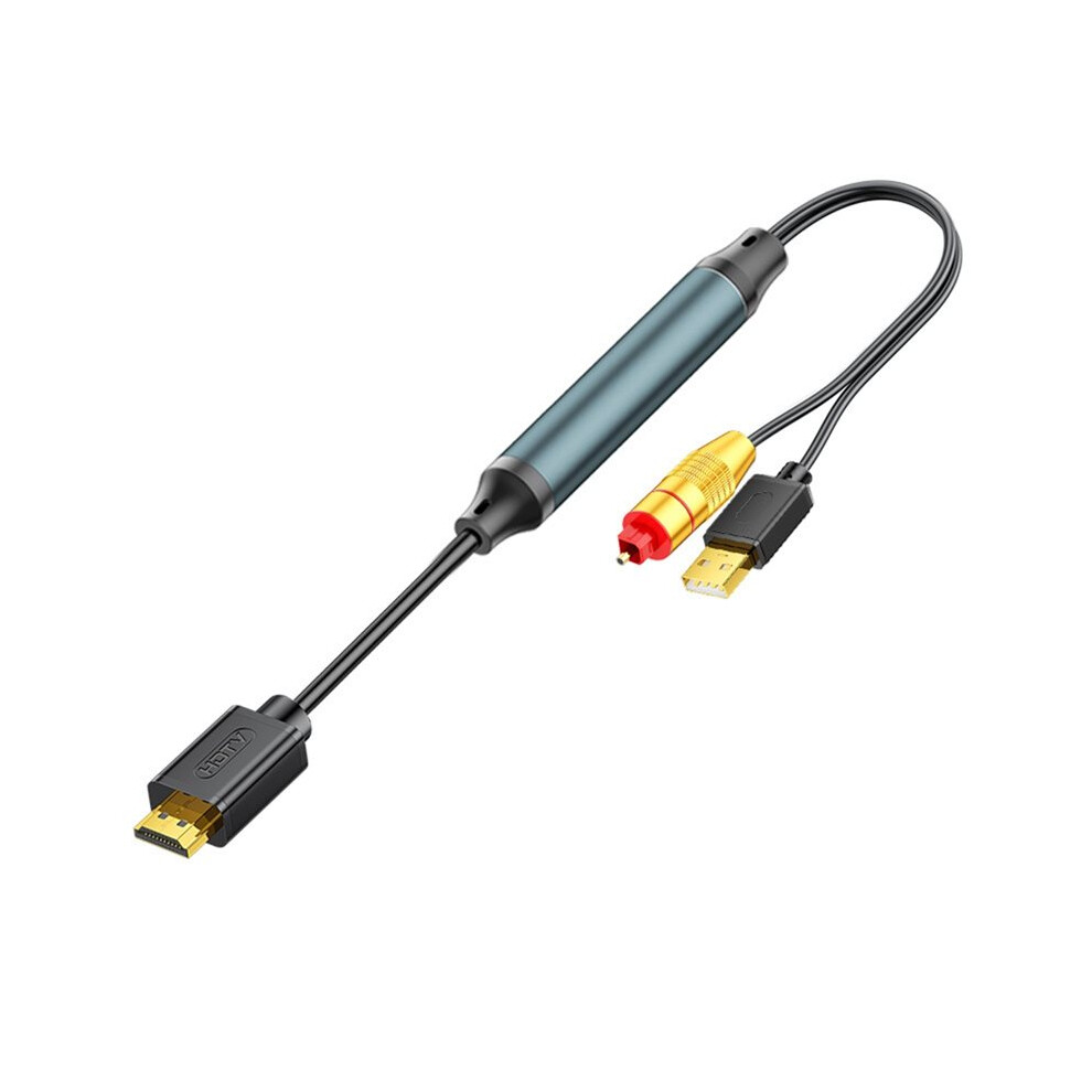 Compatible Rca To Optical Audio Converter Cable 5.1 Channel Hdtv Rca Port Connection To Spdif Optical Soundbar 1.5M 6031250887534
