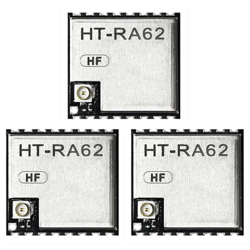 3PCS SX1262 HT-RA62 LoRa Module Secondary Development Supports LoRaWAN Protocol 868-915MHz