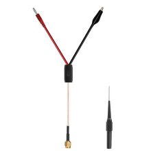 Spektrumanalysator, Oszilloskop, Messspitze, Messleitung, Leiterplatte, -4-mm-Bananenstecker und Krokodilklemme