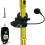 Wireless Flute Microphone for Instrument System 2.4G Cordless Professional Mic Receiver and Transmitter 50m Range 7