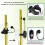Wireless Flute Microphone for Instrument System 2.4G Cordless Professional Mic Receiver and Transmitter 50m Range 3
