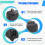 Touch Screen  Speaker Wireless Stereo Outdoor Pocket Speaker   Desktop Speaker 6
