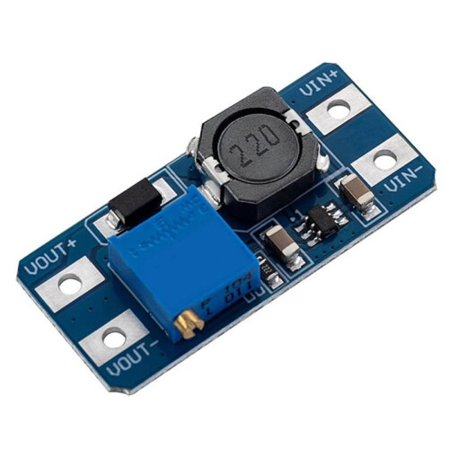 20 PCS - Boost Converter, 2A Adjustable Module Voltage Regulation Board, Input Voltage 2V to 24V Output 5V to 28V 1