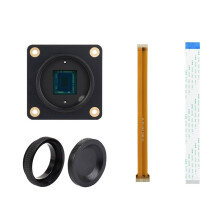 IMX296-Camera voor Raspberry Pi, Ondersteunt C/CS-Mount Lenzen, Globale Sluiter, IMX296-Camera, 1456x1088, 1,6 MP