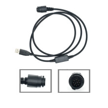 Câble de Programmation HKN6184C pour Radios  DM4400/E, DM3401, DM3600, DM4601/E, DGM4100, MTM5200, XPR4300 et DGM6100