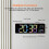 Digital Wall Clock, 16" Colorful Digital Display Clock, Date, Week, Temperature, Dual Alarm, Auto-Dimming, DST,Countdown 6