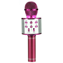 Karaoke Microphone with HIFI Speaker Wireless Microphone for Kids Popular Toys for 4-12 Year Old Girls